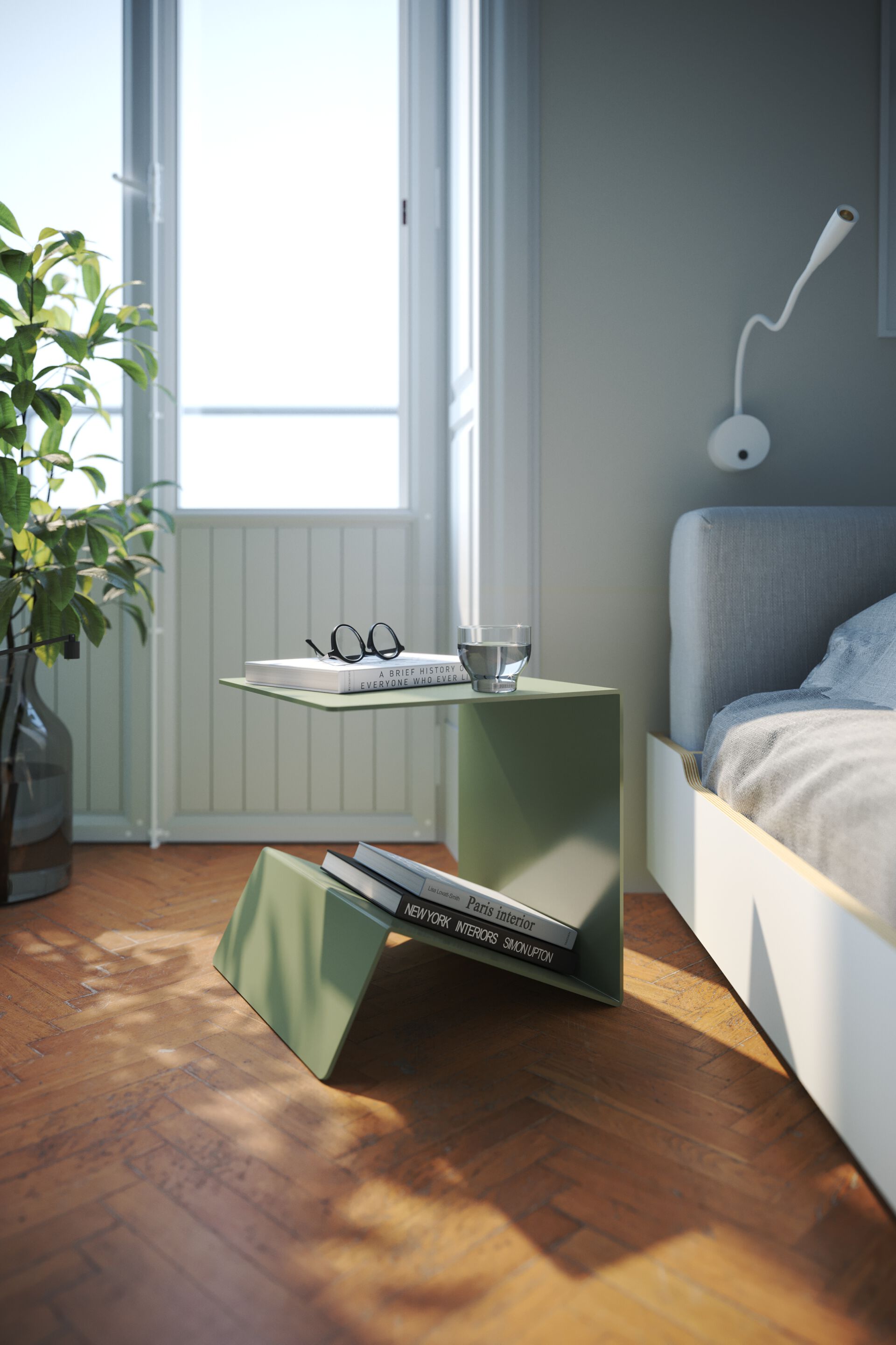 Алюминиевый журнальный столик Müller Small Living BUK ARCH-00119955 - Вид №8