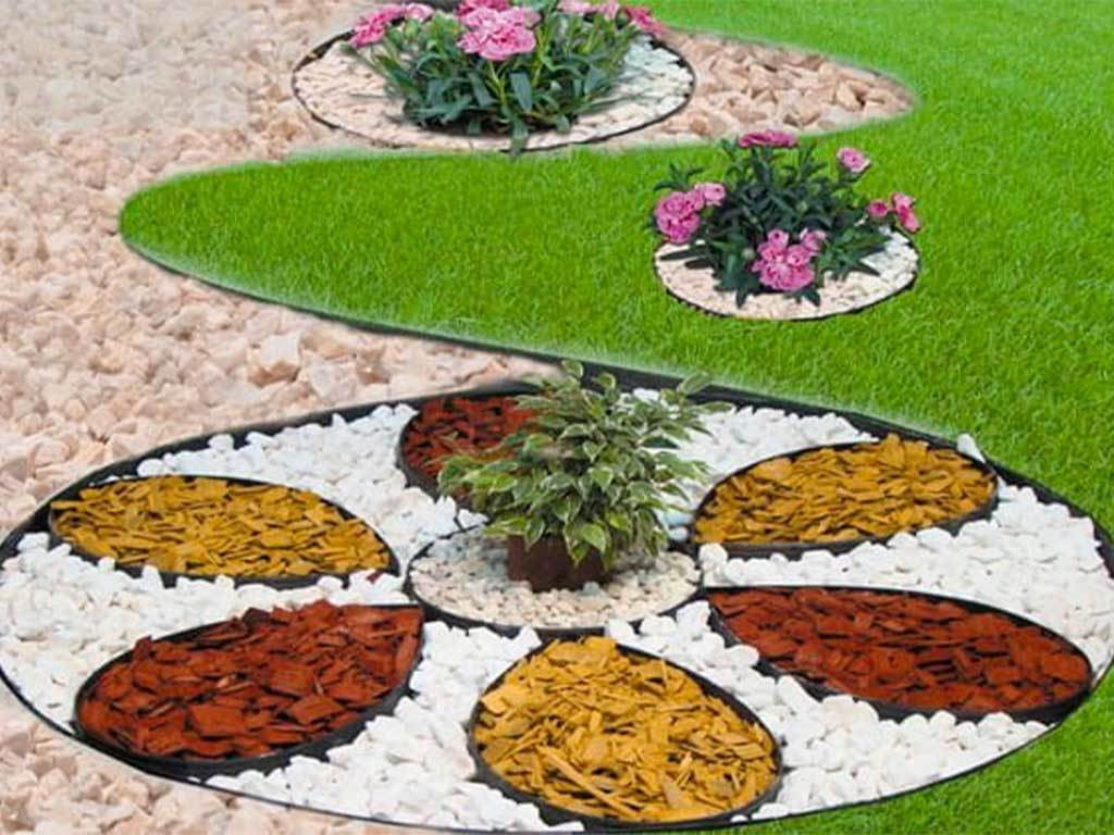 Садовый бордюр "Манго" ПП 38 мм, чёрный, 10 метров ГеоПластБорд GPBST-35 - Вид №7