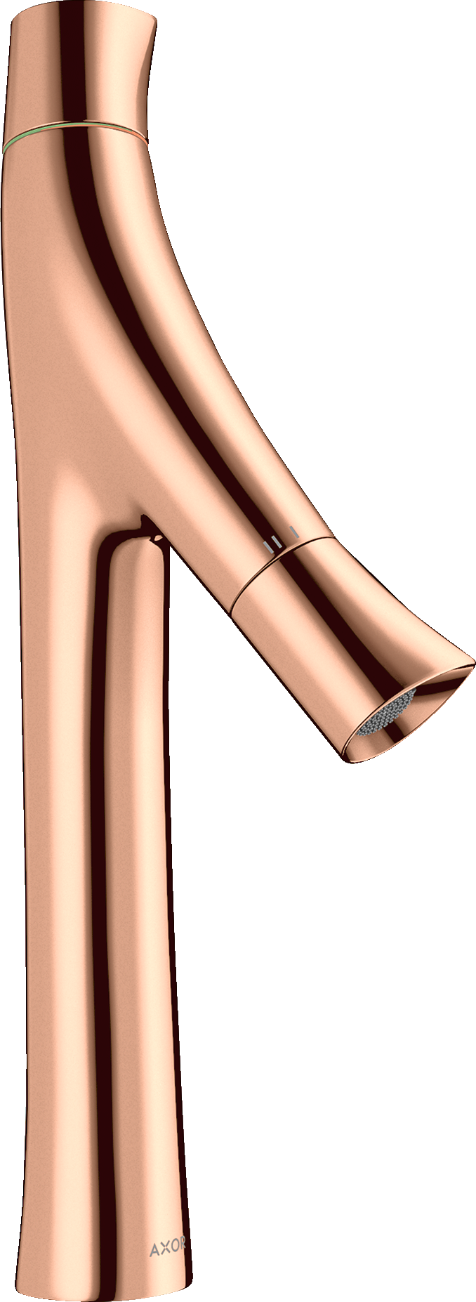 12012300 Смеситель для раковины, 2 ручки, 170, для умывальников, со сливным гарнитуром AXOR STARCK ORGANIC