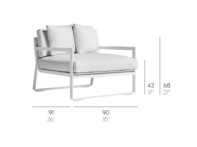 Алюминиевый садовый стул GANDIABLASCO ARCH-00137261 - Вид №21