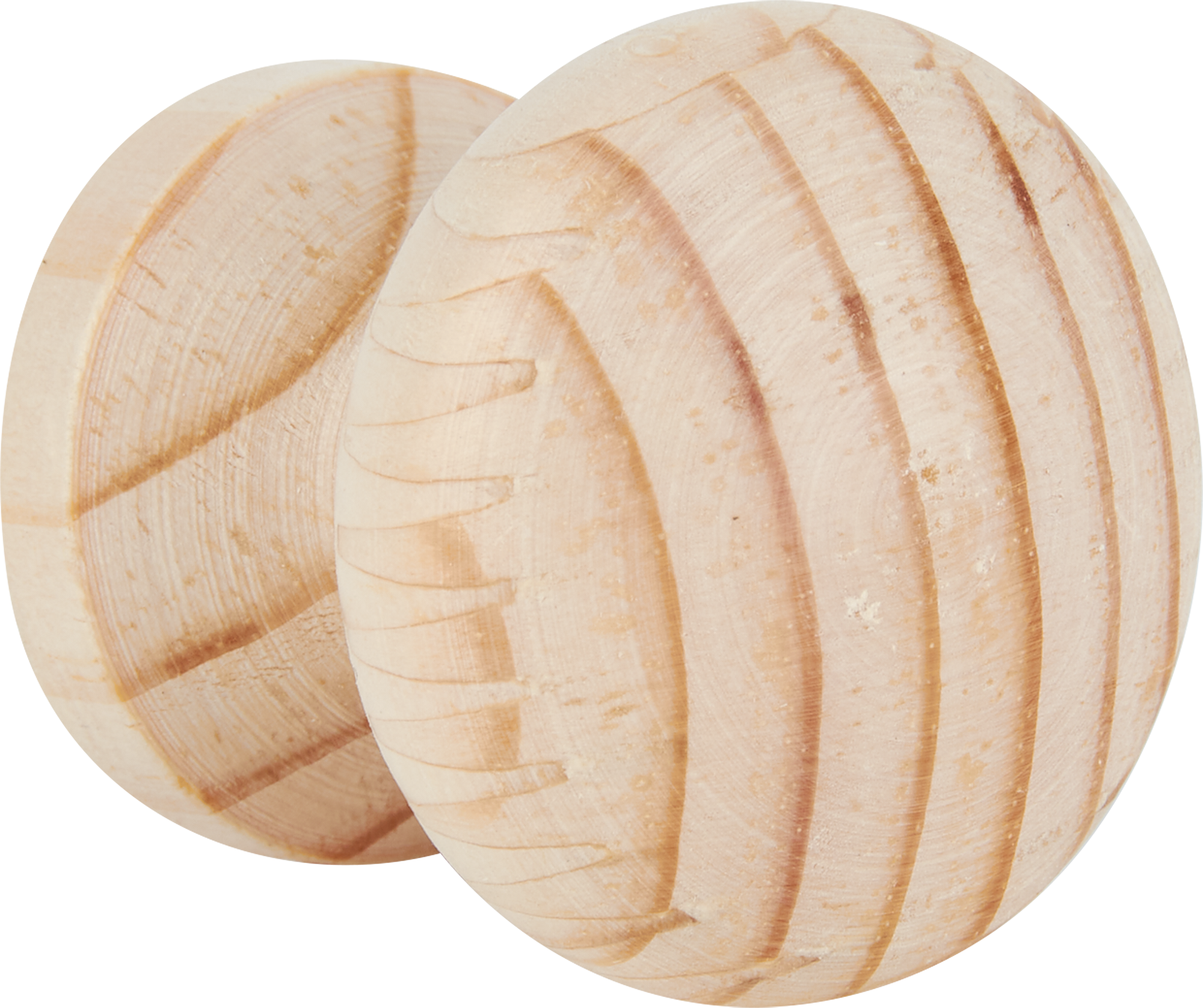 83733630 Ручка D40l40 дерево хвоя кнопка FSC 2 шт. STLM-0043892 Santreyd 