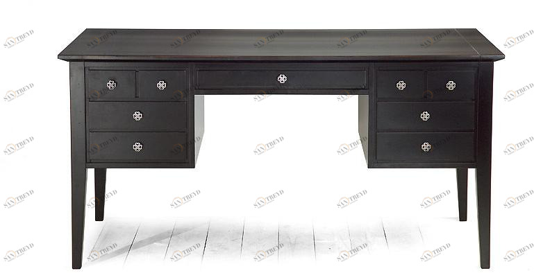 MARIONI Деревянный стол с ящиками Aspen 02088