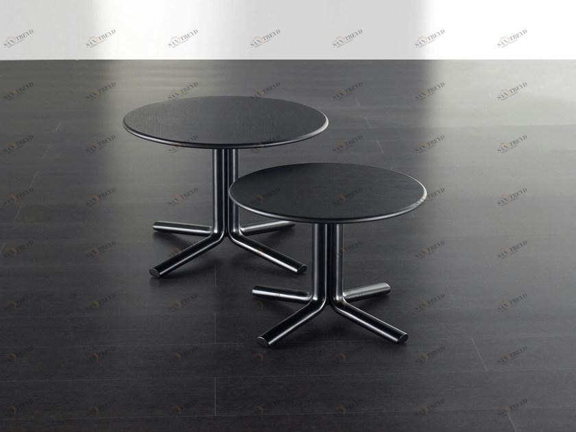 Meridiani Круглый журнальный столик с основанием 4 звезды Miller sun-id-1402079