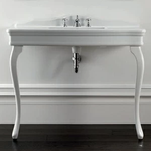 Консоль со столешницей и ножками из белой керамики DECOLETTEBI(1-3)FGBI  Devon Devon COLETTE CERAMIC CONSOLE