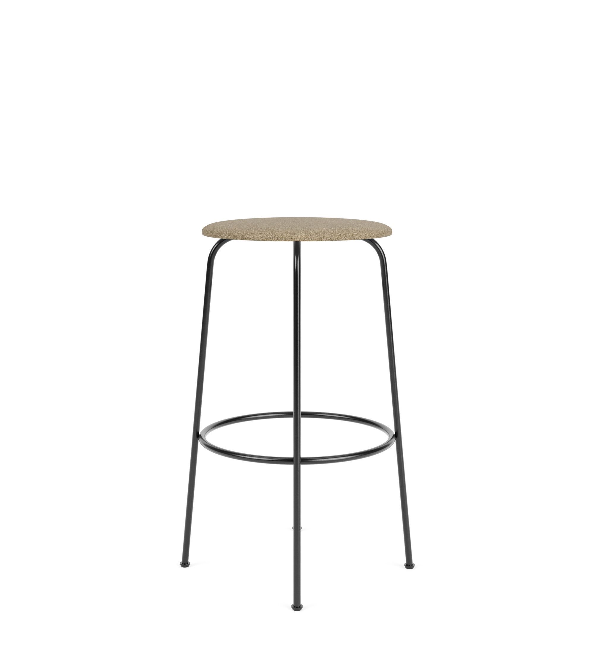 Высокий стул из стали и дерева с мягким сиденьем Audo Copenhagen Afteroom ARCH-00130048 - Вид №7