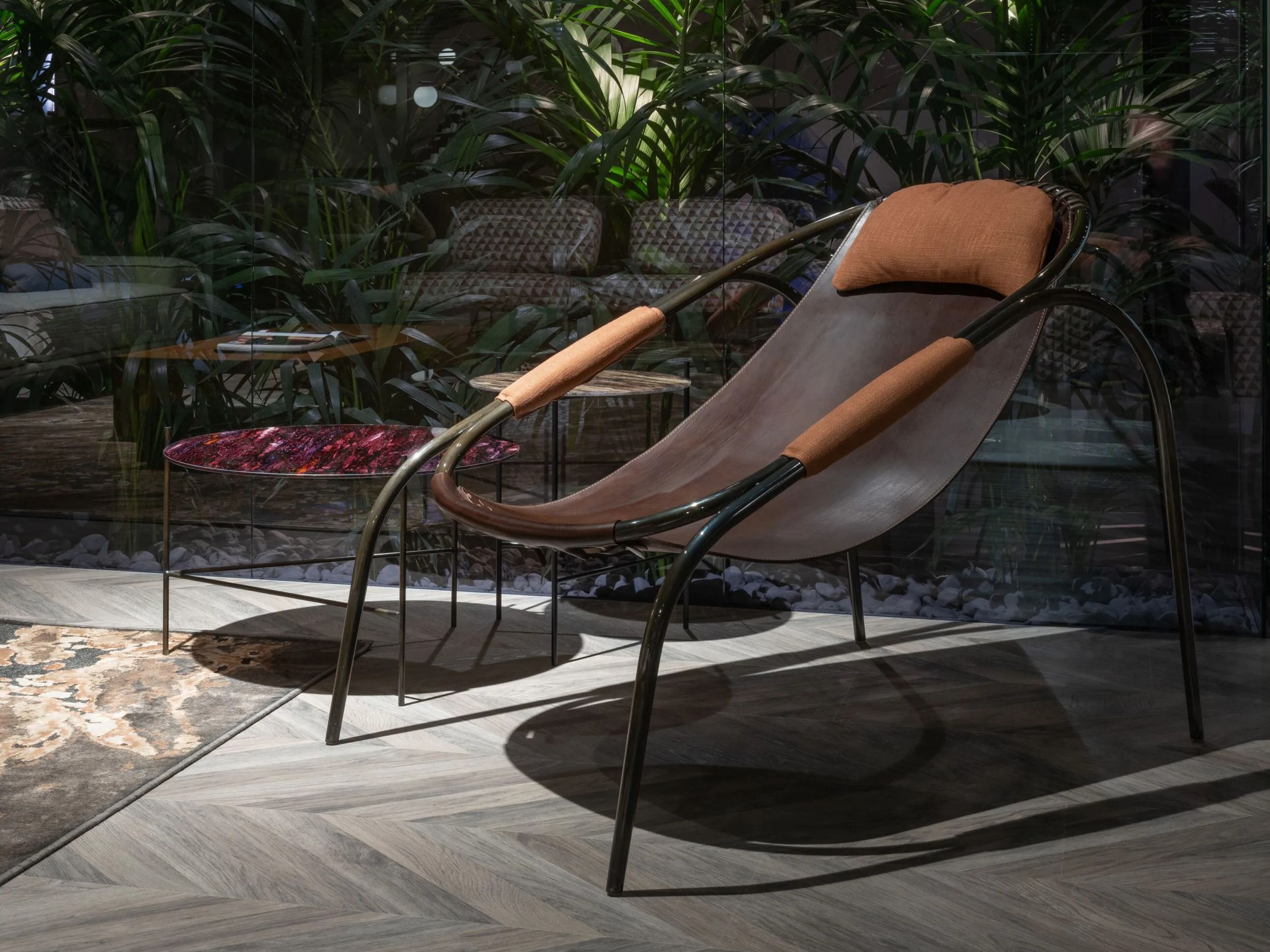 Кожаное кресло с подлокотниками RIVATELIER SCARLETT ARCH-00126998 - Вид №4