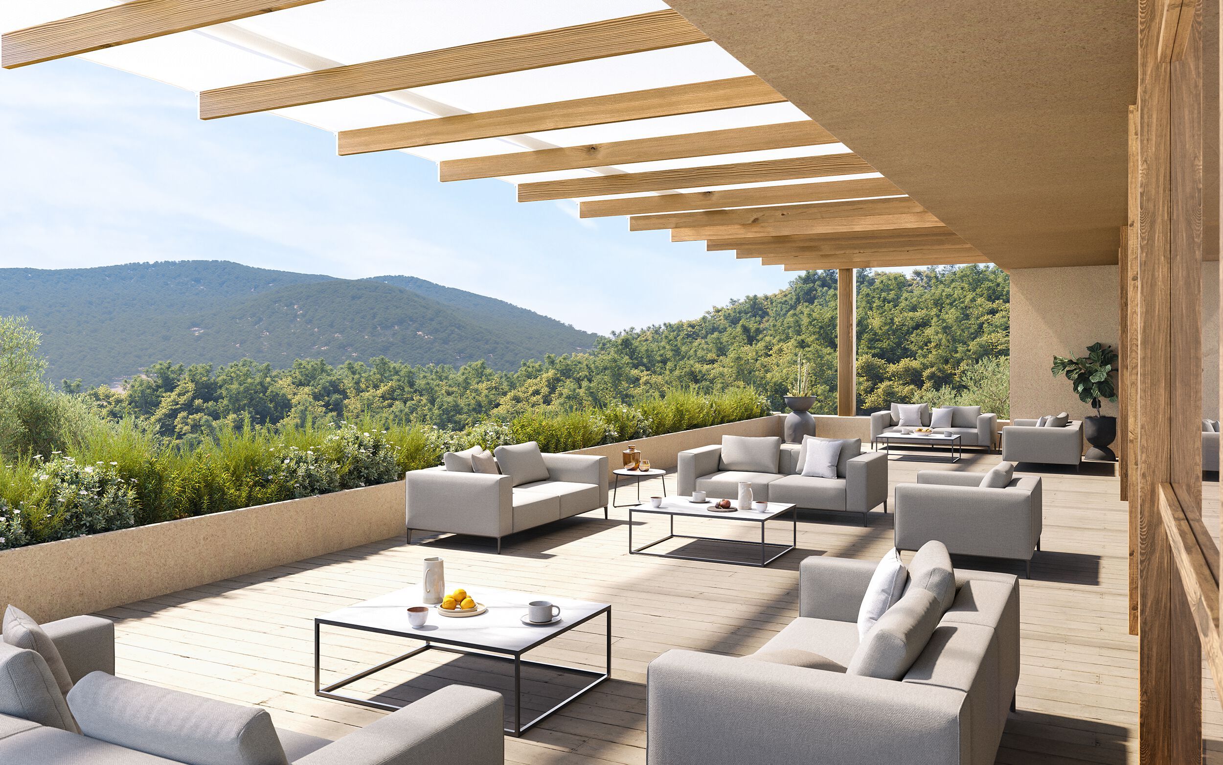 2-местный тканевый садовый диван VINEKO Мани ARCH-00055022 - Вид №3