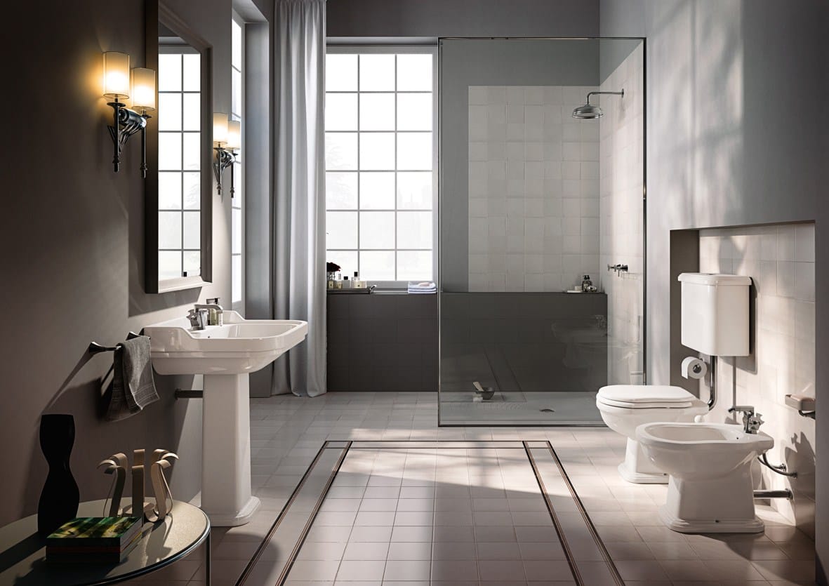 Керамическая раковина на колонне Ceramica Flaminia Efi ARCH-00070068 - Вид №7