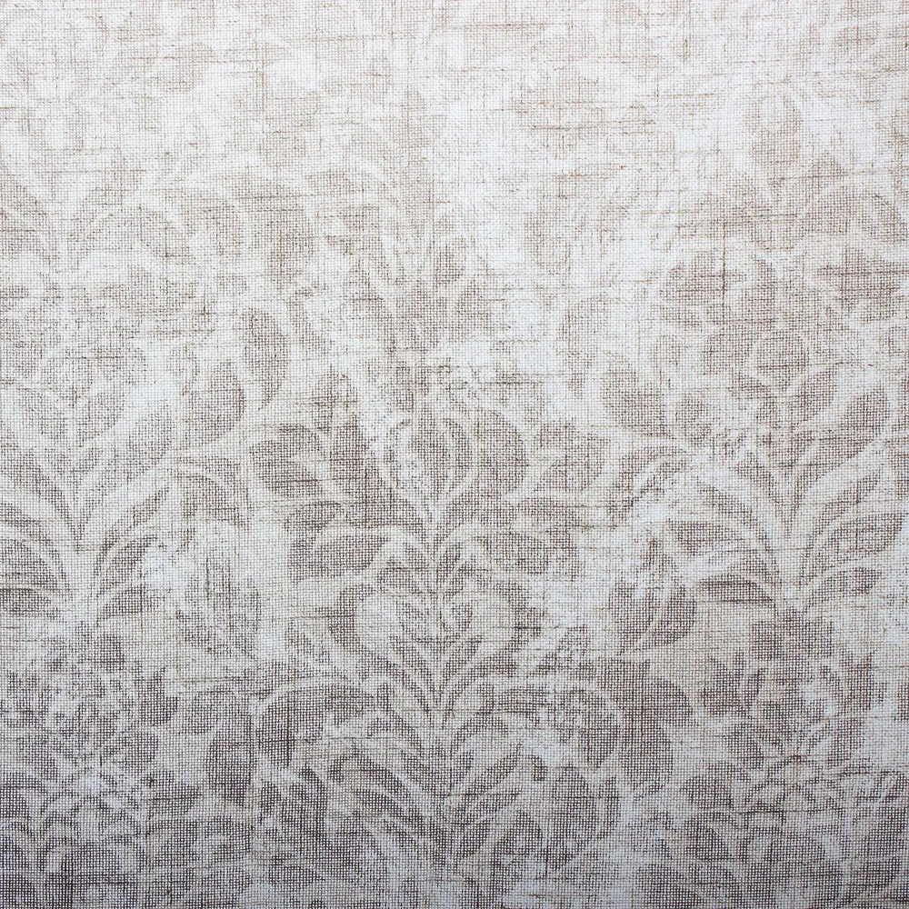 Штора на ленте «Вензель-1» 160х260 см цвет бежево-коричневый GARDEN STLM-2113730 - Вид №1