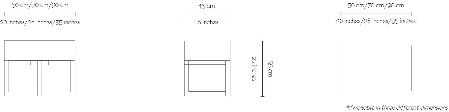 MORADA Прямоугольная тумбочка из дерева с ящиками Shanghai Shanghai ns - Вид №2