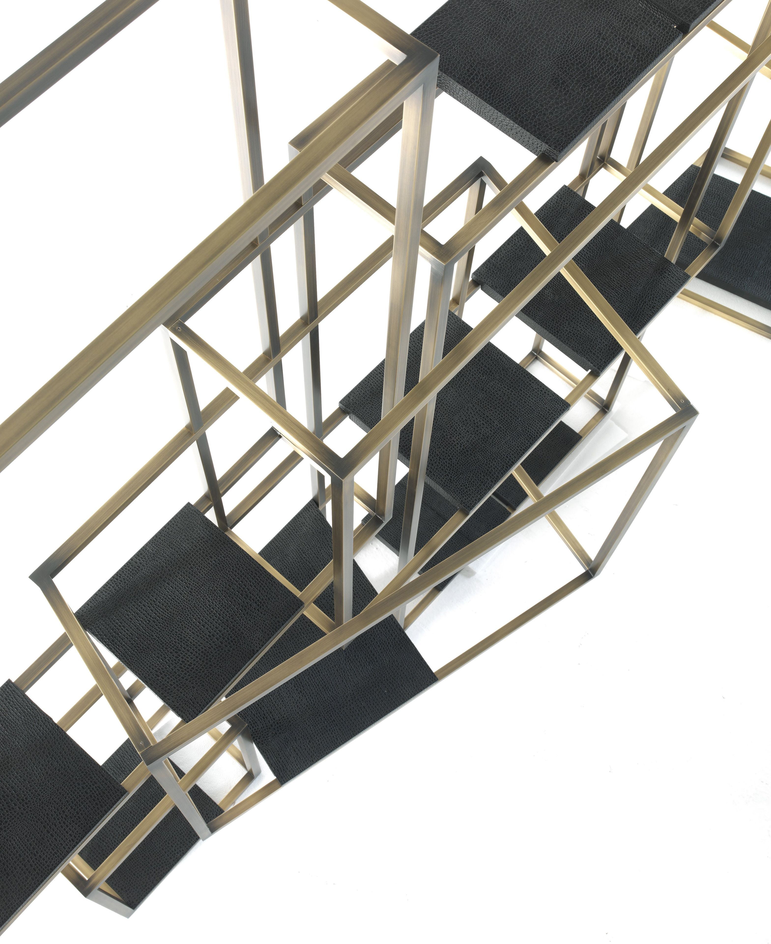 Латунный подвесной книжный шкаф Gianfranco Ferré Home Matrix ARCH-00019452 - Вид №1