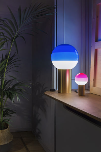 085719 Настольный светильник M розово-графитовый Marset Dipping Light  - Вид №5