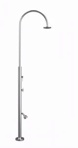 Inoxstyle Летний душ из нержавеющей стали Aria 01005 ml