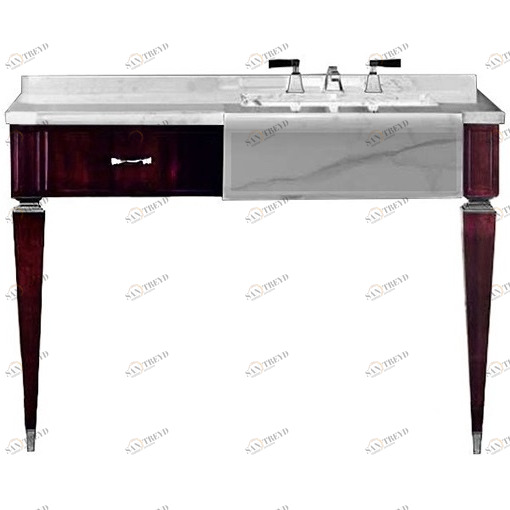 Консоль для раковины ADX Mahogany Bianco Carrara Cromo Devon Devon BENTLEY Devon&Devon BENTLEY VANITY UNIT