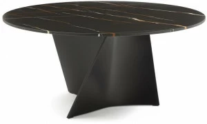 Zanotta Круглый мраморный стол Elica