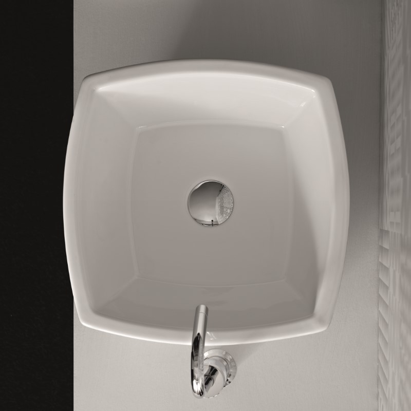 25377 Накладная раковина на столешницу  овальная Ceramica Hidra  - Вид №2