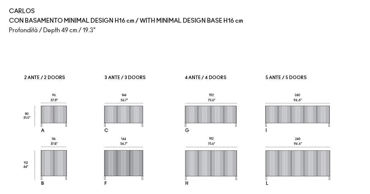 Шкаф с распашными дверями Casamania & Horm Carlos ARCH-00142737 - Вид №16