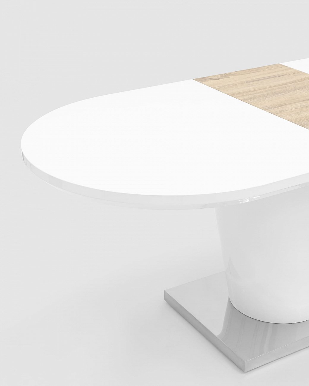 Стол обеденный раздвижной белый 160-220 см "Мулен" STOOL GROUP  00-3958845 Белый  - Вид №5