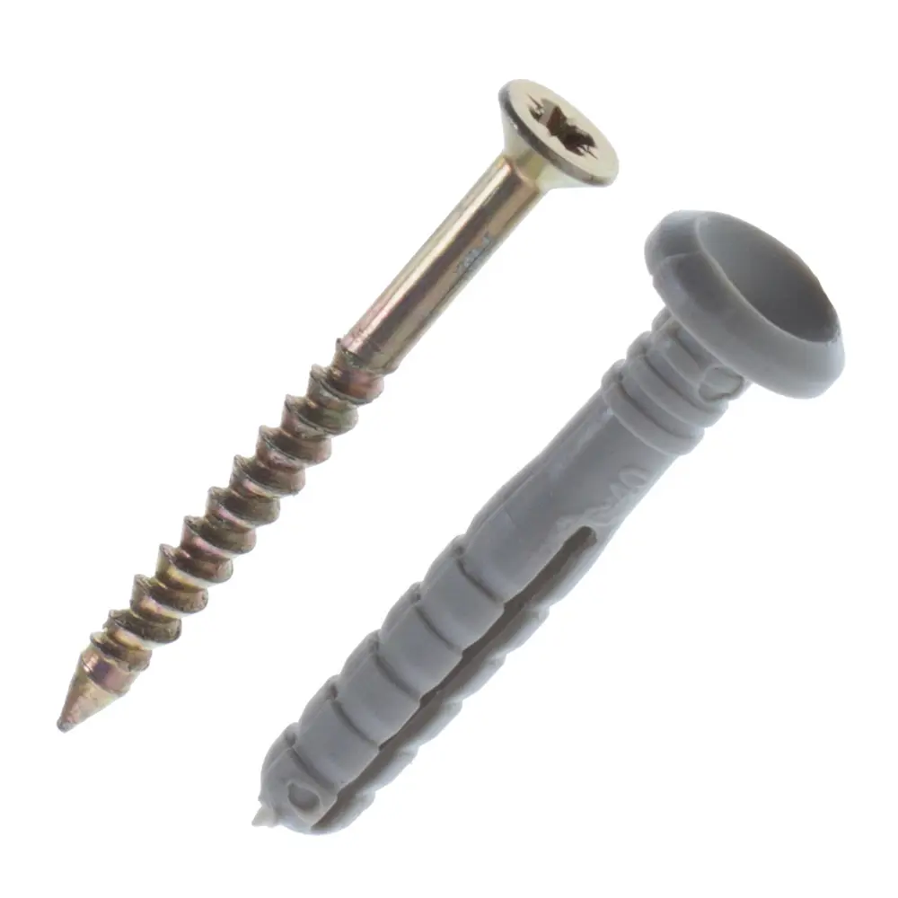 Набор для крепления плинтуса 6х40 мм, 40 шт НЕВСКИЙ КРЕПЕЖ STLM-2137194