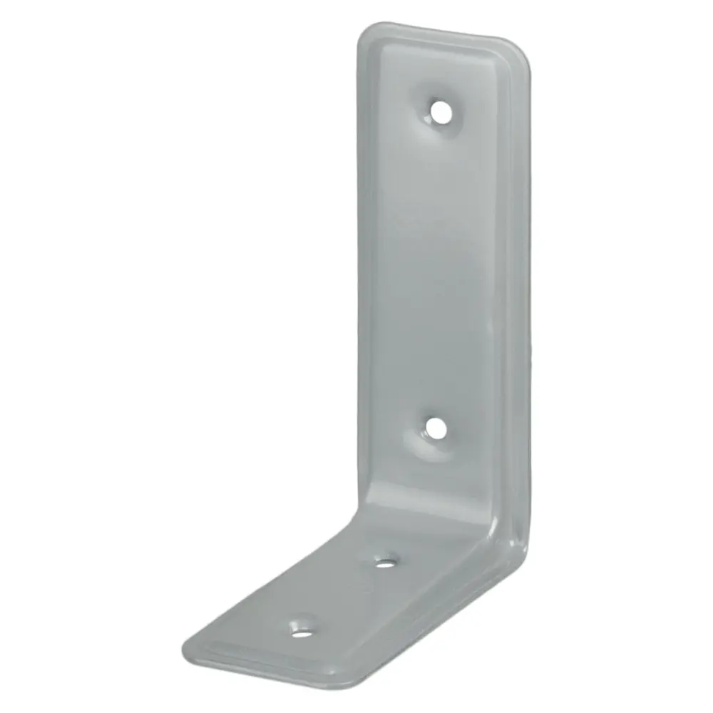 Уголок мебельный усиленный 115х80х40 мм цвет серебро 4 шт Santreyd STLM-2185925