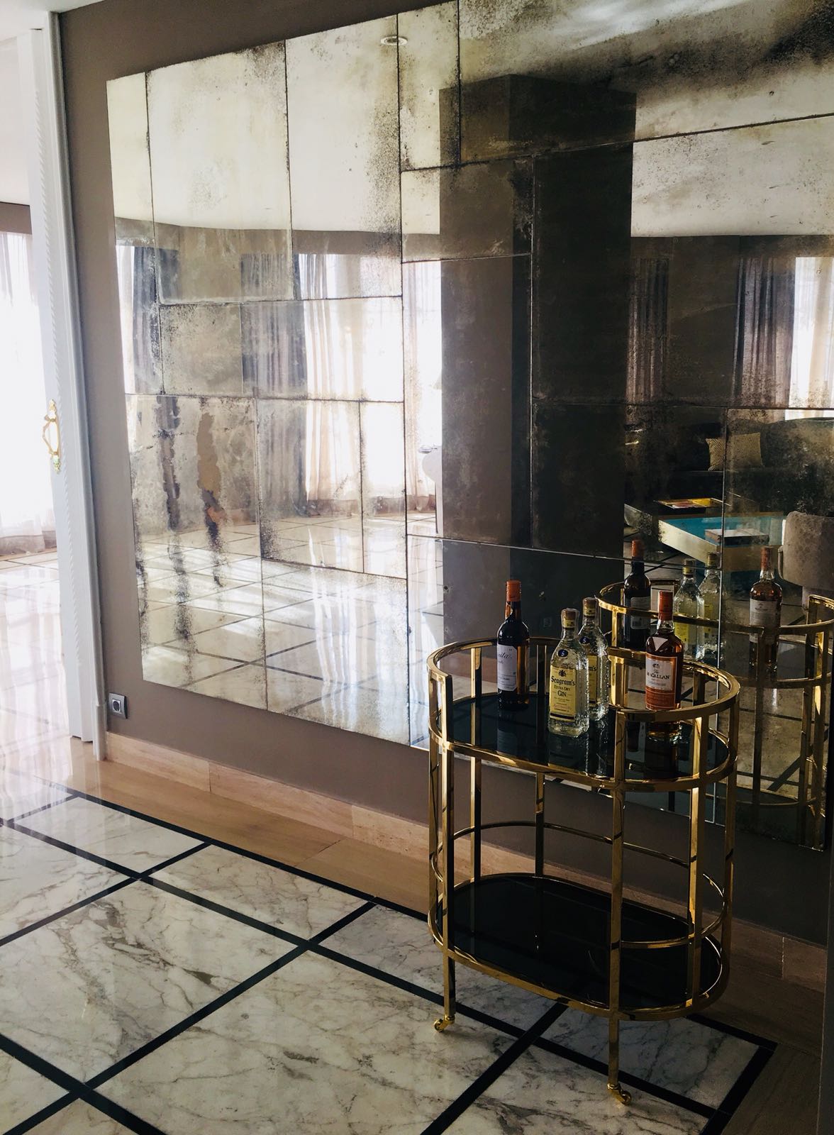 Прямоугольное настенное зеркало Jover+Valls PATCHWORK ARCH-00038015 - Вид №48