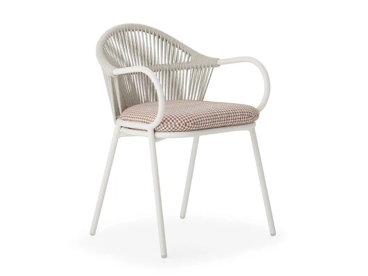 Алюминиевый стул с подлокотниками Roberti Queen ARCH-00087999 - Вид №1