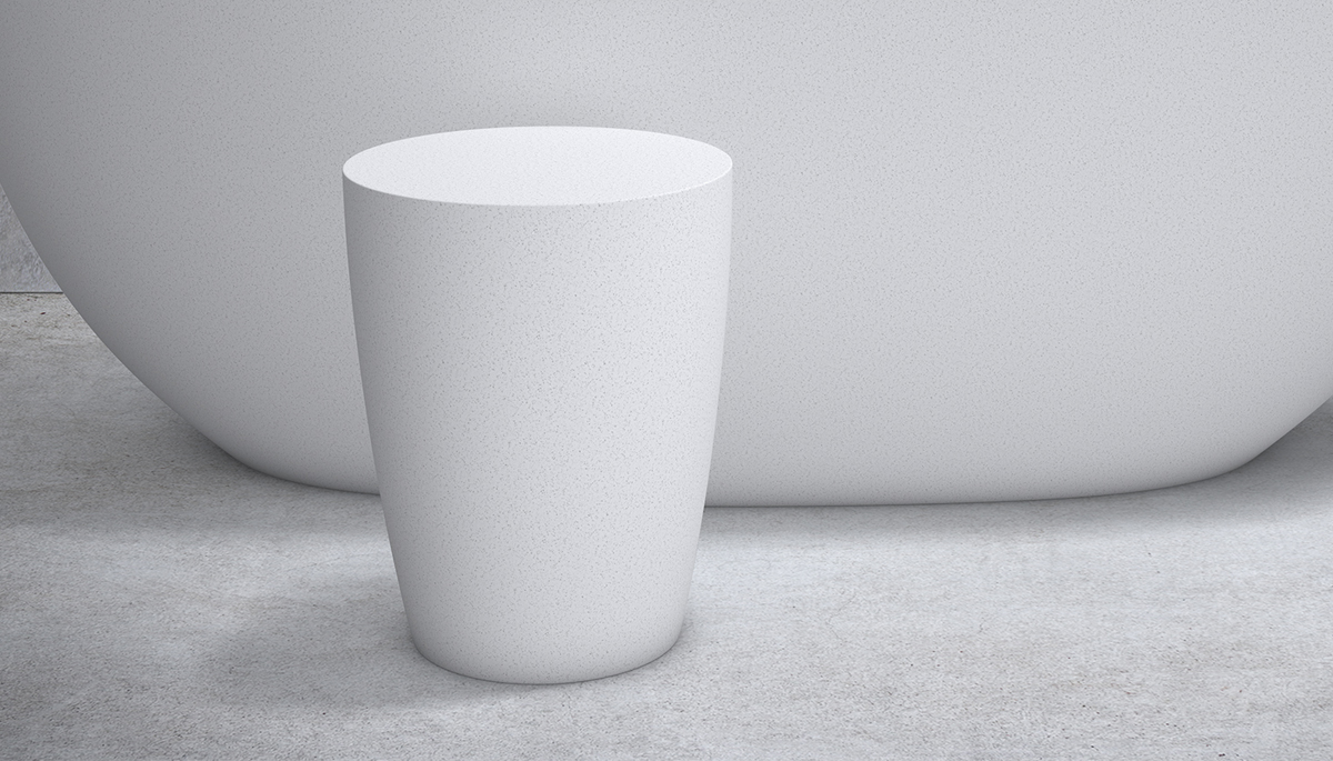 Мраморный табурет для душа lotus Apaiser 9107