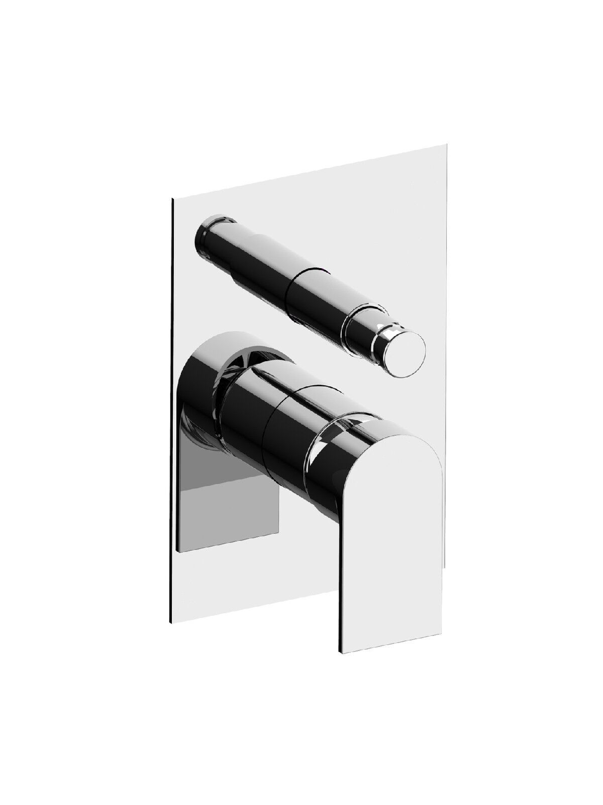 Однорычажный смеситель для душа с переключателем Rubinetterie Frattini Птолемей ARCH-00064156 - Вид №8