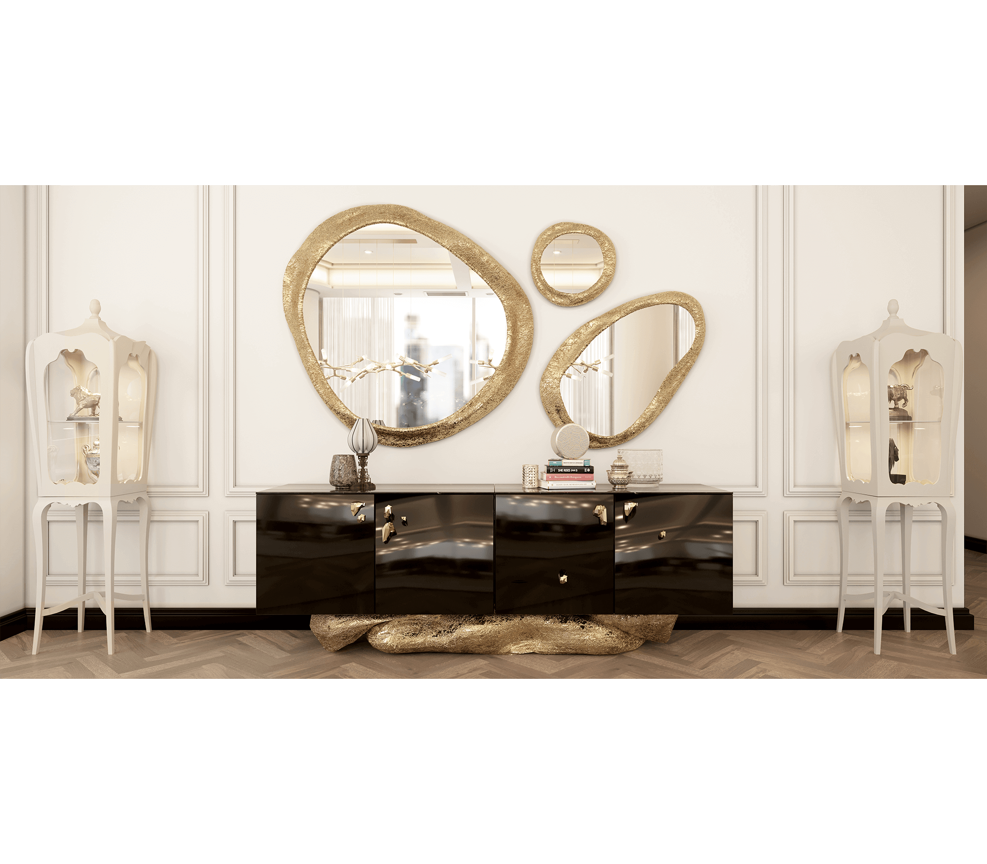 0-118 Гало зеркало Boca Do Lobo  - Вид №13