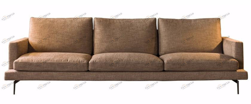 Verzelloni Секционный диван со съемным чехлом из ткани Larsen sun-id-1458754