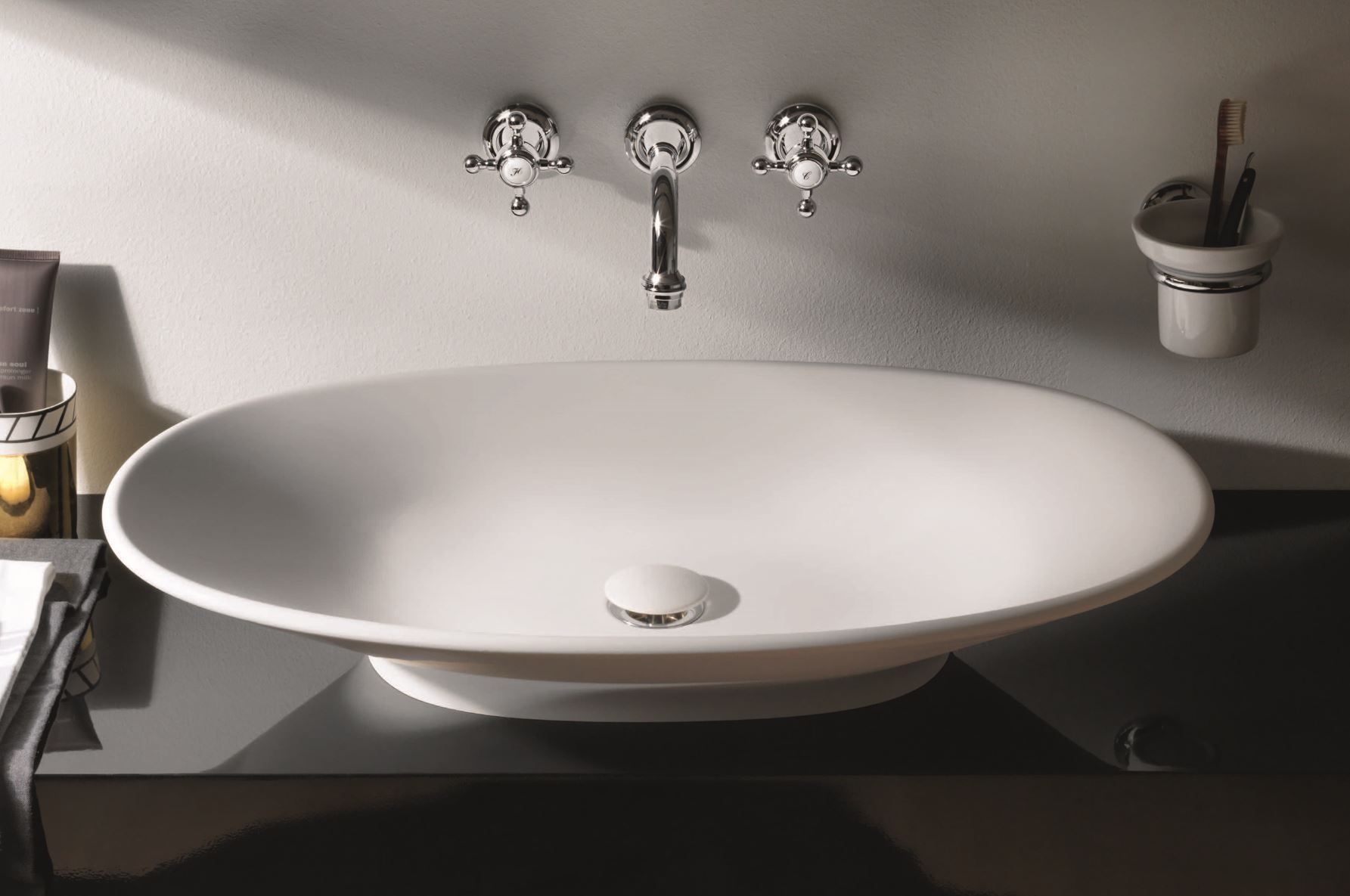 Овальная столешница из шелкового камня Zucchetti Агора ARCH-00097355 - Вид №1