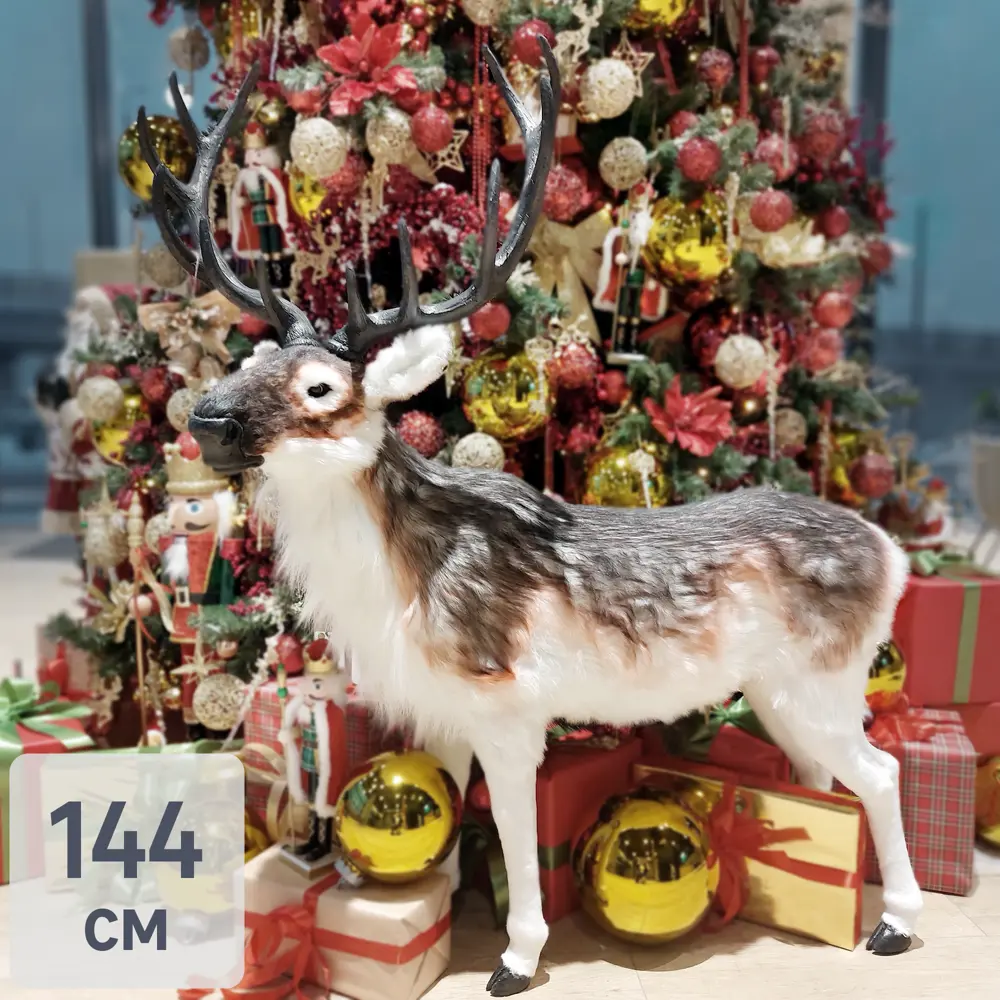 83558122 Фигурка декоративная Олень 120x55x144 см STLM-1465138 Santreyd Christmas