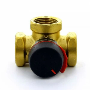 Клапан трехходовой смесительный VRG 131 резьбовой латунный ESBE 1" Kvs 6.3 10 бар