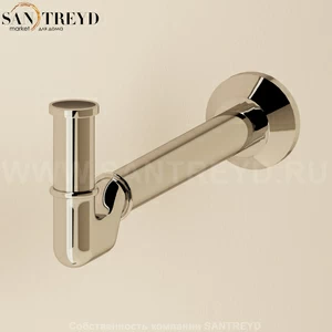 Flaminia SIFONE Короткий сифон для биде хромированный SIFB.CR