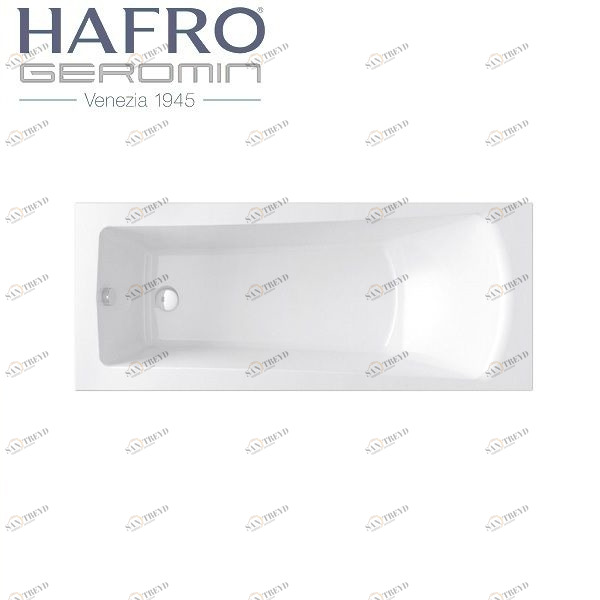 Ванна встраиваемая Eva 170 см с гидро и аэромассажем "PROFESSIONAL" 2EVA1D8 Gruppo Geromin