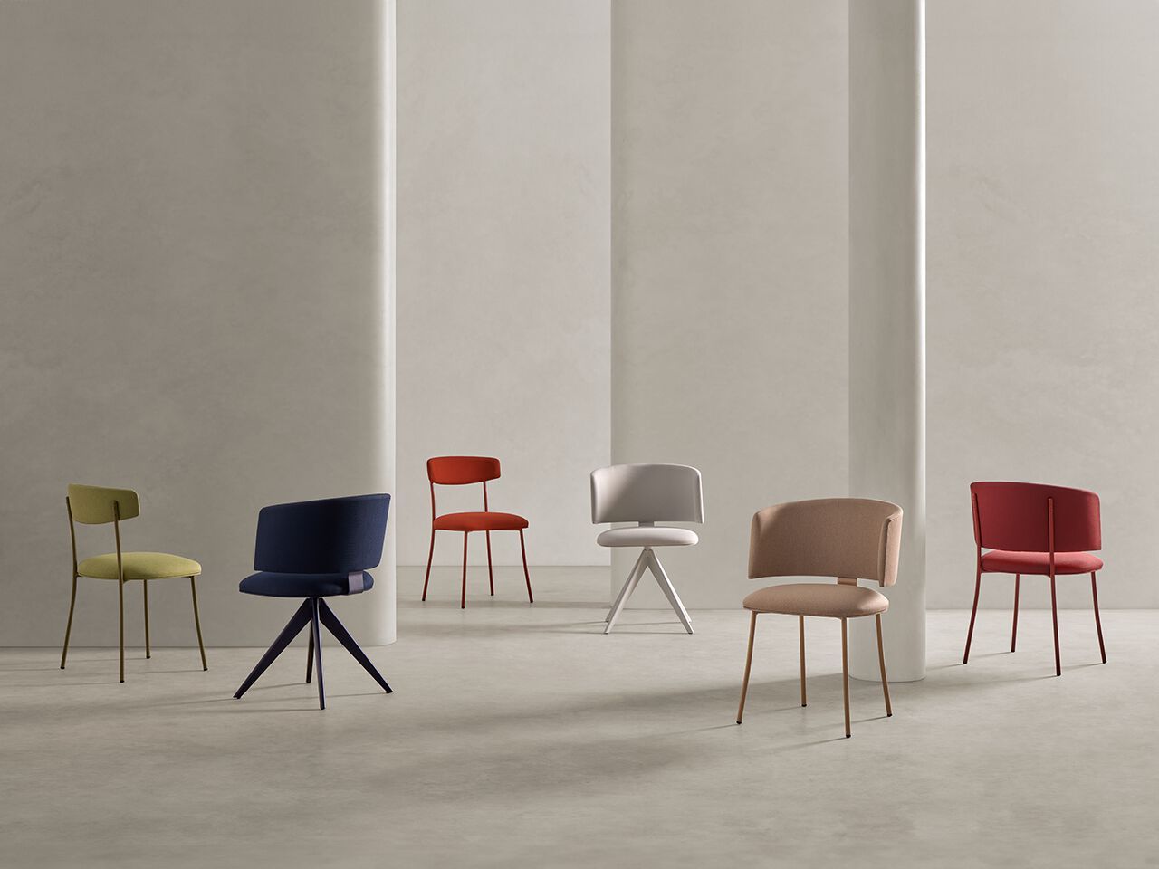 Мягкий стул из ткани Mobboli Daily ARCH-00094229 - Вид №2