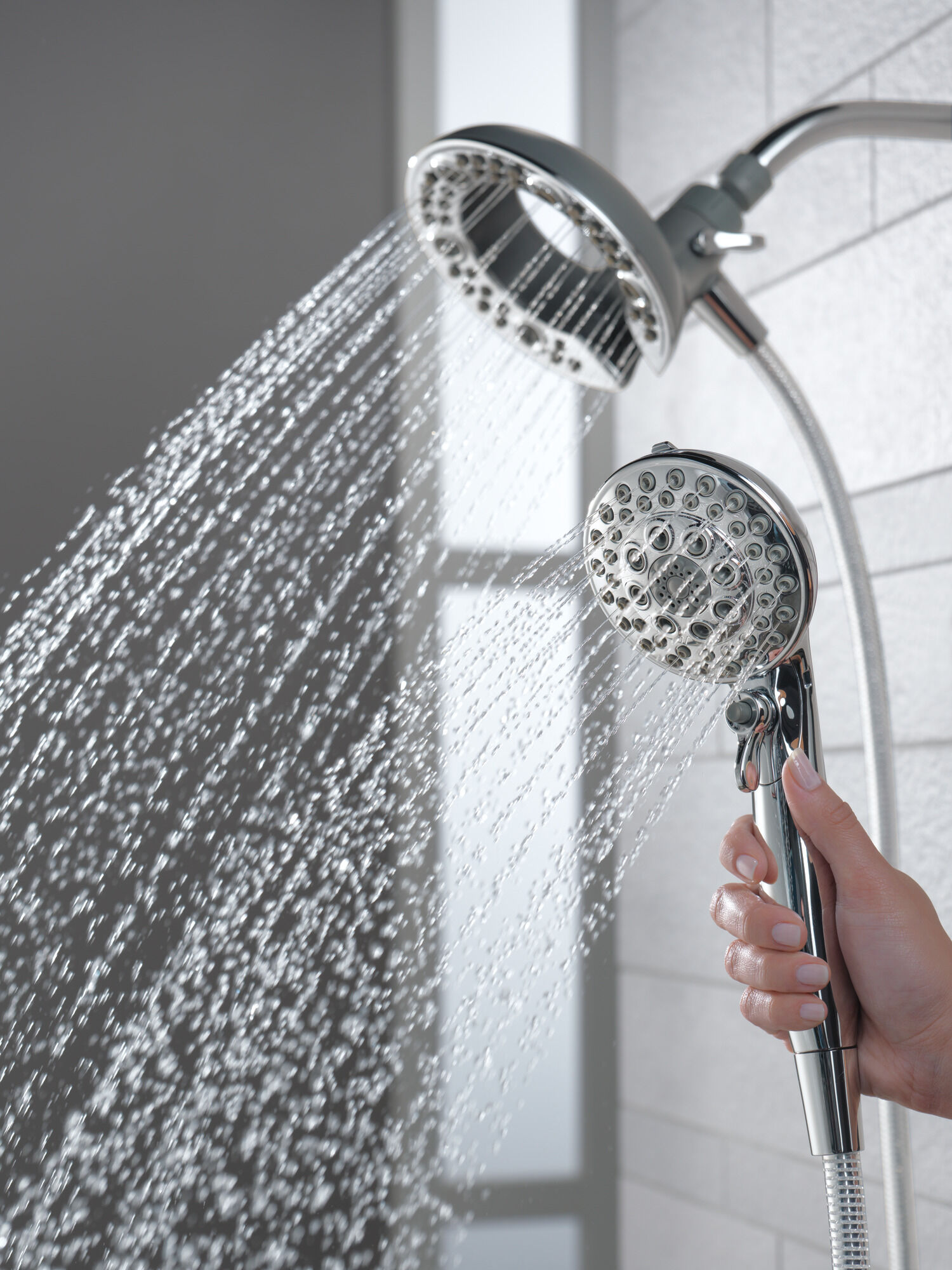 75588 In2ition® Душ два в одном Delta Faucet Universal Showering Хром  - Вид №5