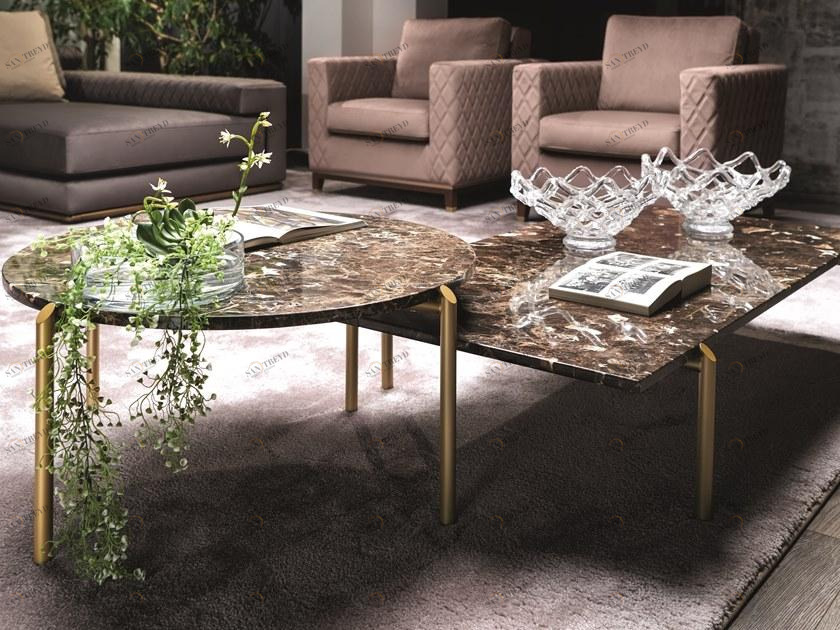 Former In Italia Низкий мраморный журнальный столик Brera sun-id-1402666