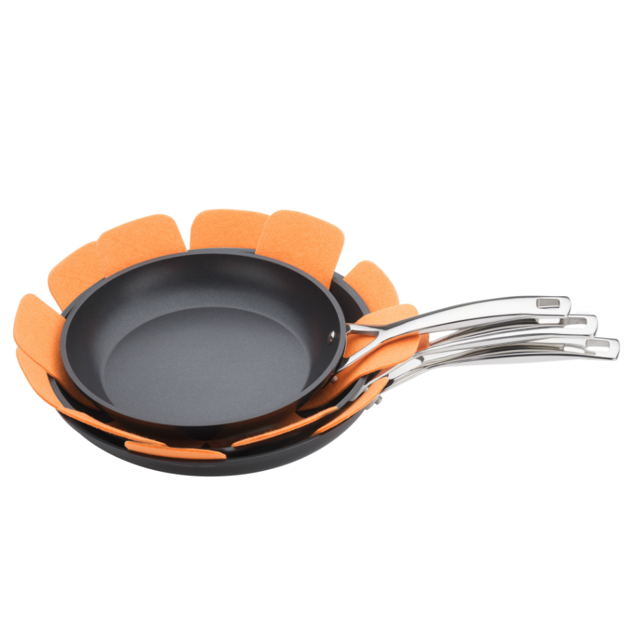 Набор для хранения посуды Le Creuset, 3 предмета, оранжевый 95003440090300 - Вид №1