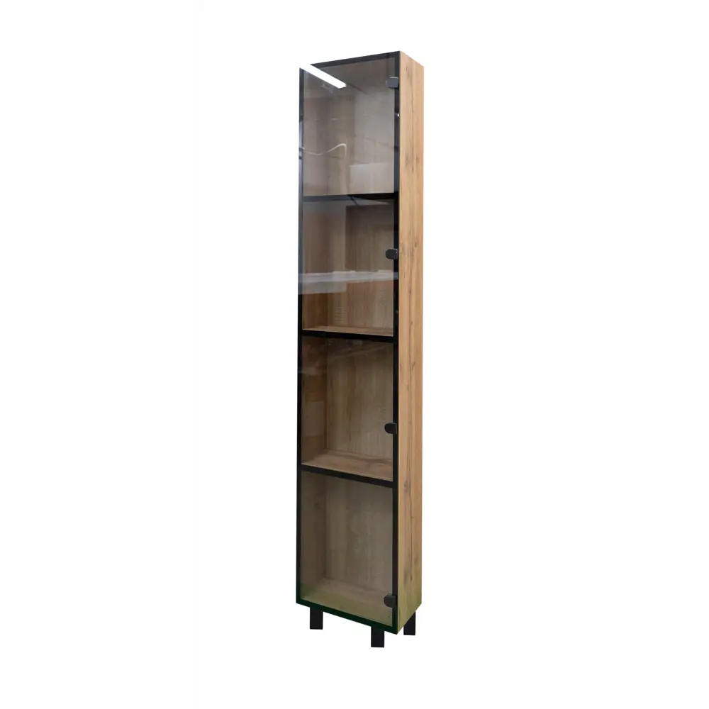 Пенал Santreyd Турин 40F для ванной - стильное хранение в дубе вотан 86142942 STLM-0066404 - Вид №2