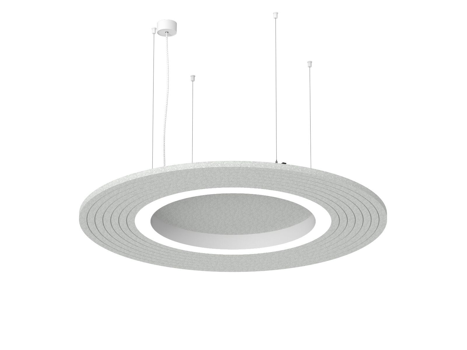 Рециркулированный Pet акустический подвесной светильник PROLICHT Acoustic ARCH-00100937 - Вид №1