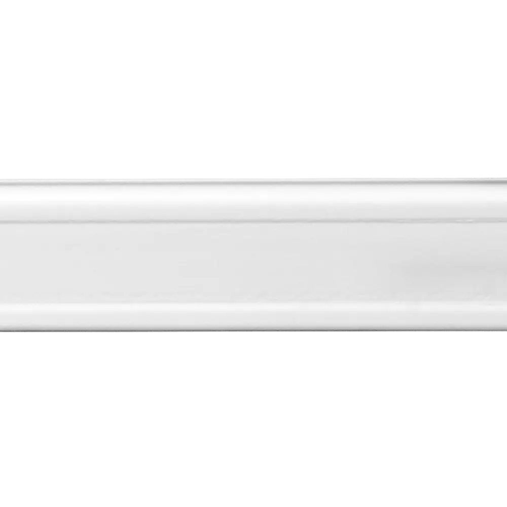 Плинтус угловой полистирол ударопрочный Decomaster D006 белый 22х22х2000 мм STLM-2016717 - Вид №1