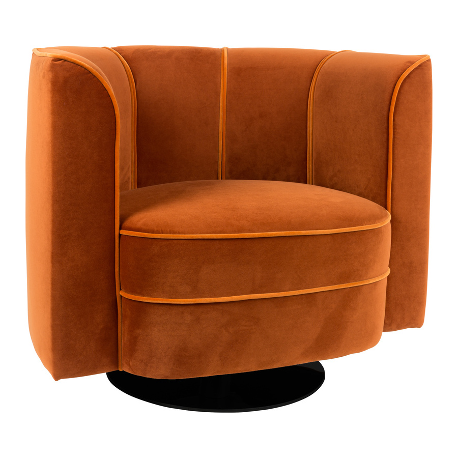 Кресло Flower крутящееся на одной ножке Dutchbone 3100045 - Вид №4