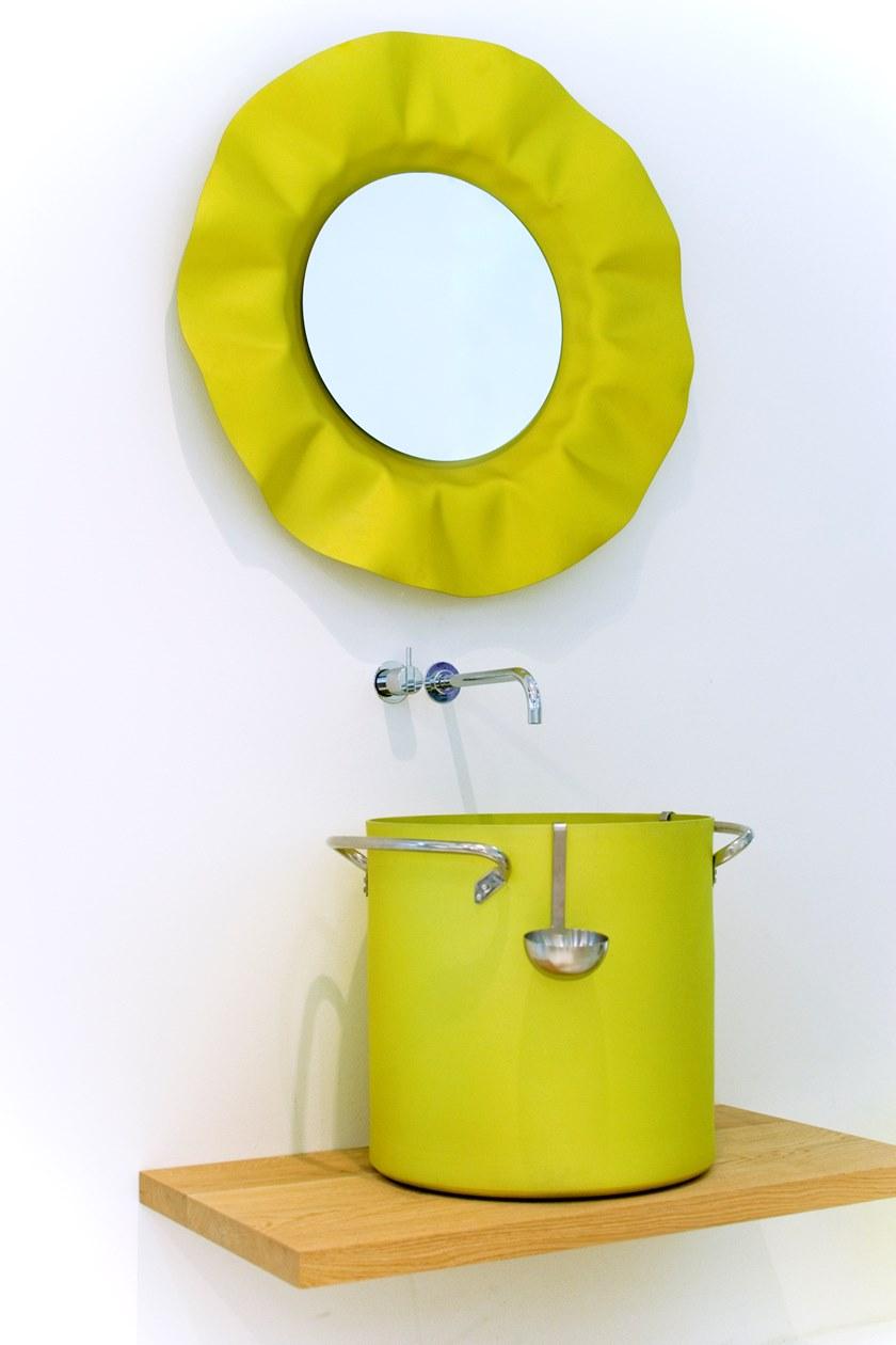 Подвесная раковина настенная овальная Rapsel Chef белая sun-id-1417024 - Вид №5