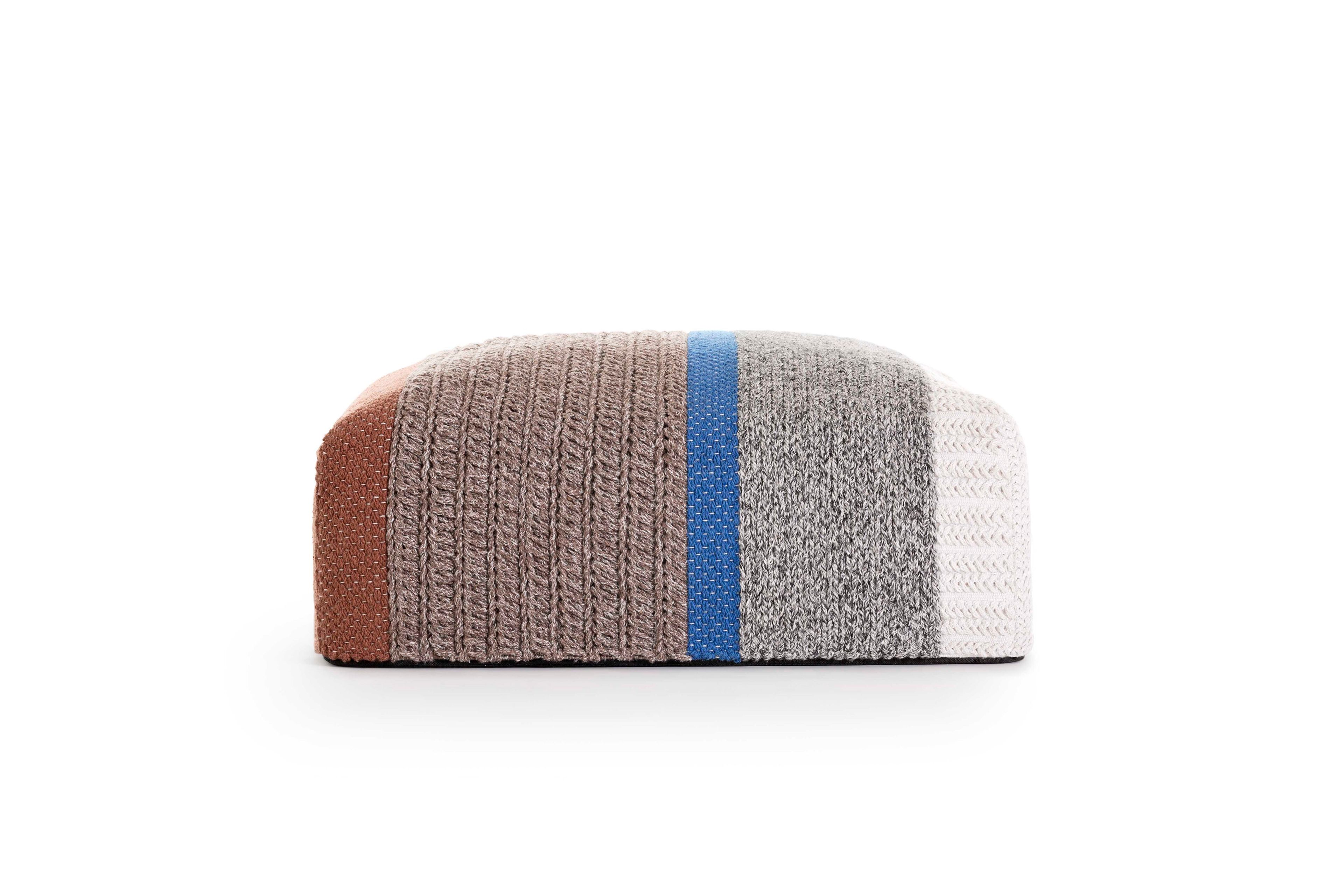 Переработанный ПЭТ квадратный садовый пуфик GAN Mangas Outdoor ARCH-00036754 - Вид №24