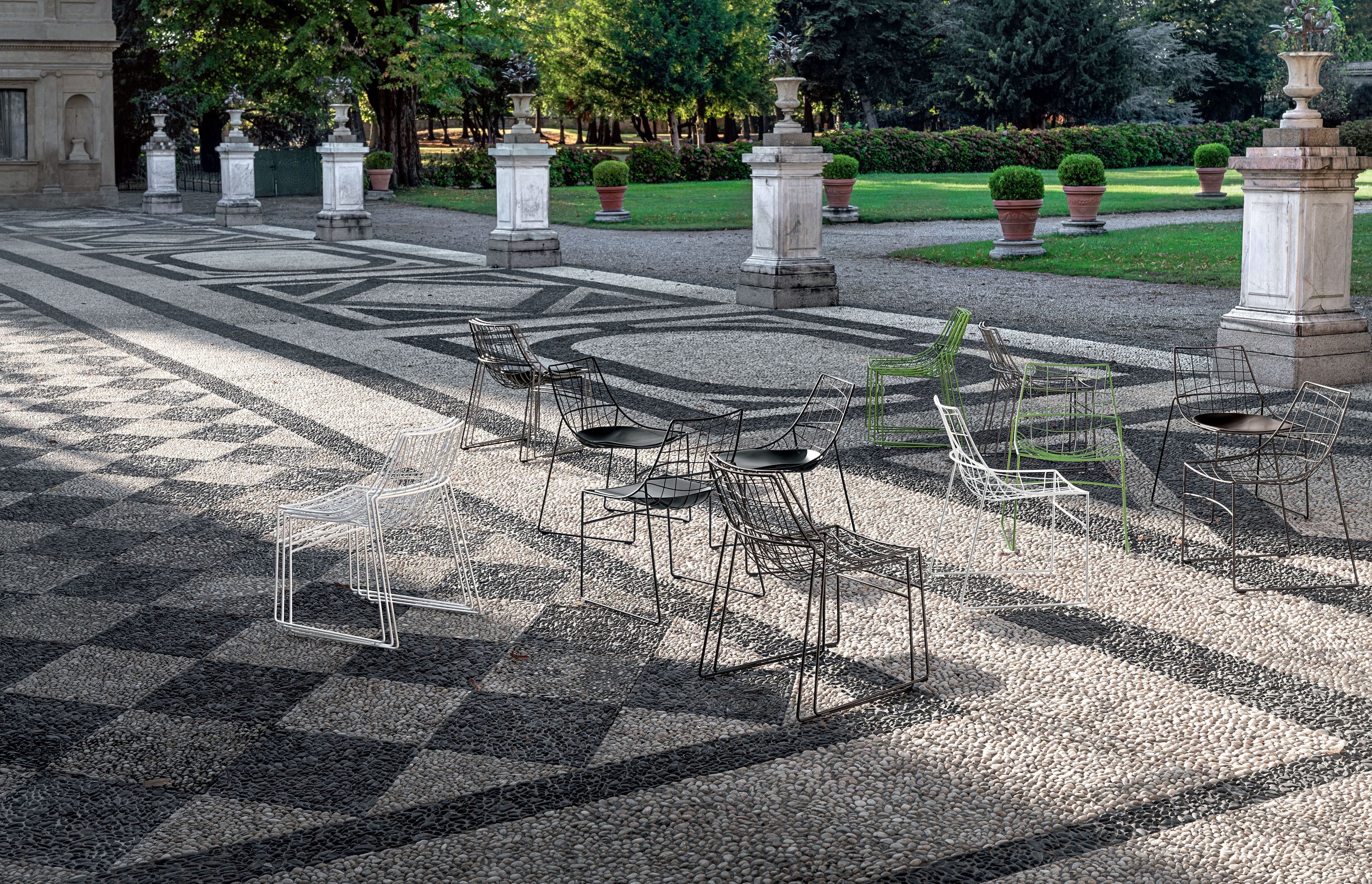 Штабелируемый металлический стул Sovet Italia KEYAH ARCH-00076046 - Вид №15