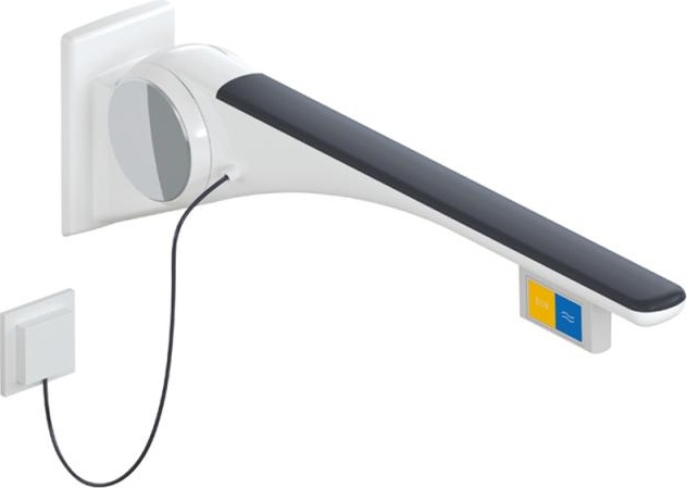 802.50.43160 Базовая складная опорная рейка HEWI Stützen  - Вид №2