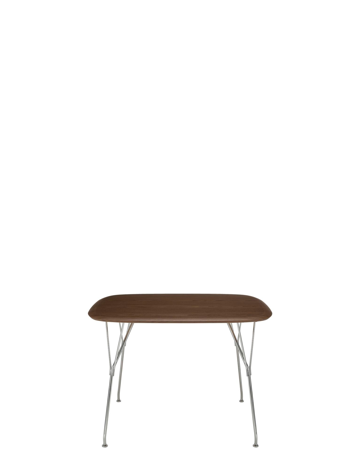 Квадратный стол из стали и дерева Kartell VISCOUNT OF WOOD ARCH-00097390 - Вид №4