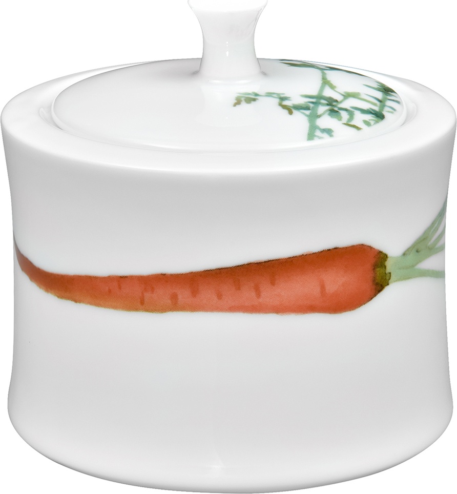 10613976 Noritake Сахарница Noritake "Овощной букет.Морковка" 10,5см Фарфор 