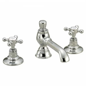 Traditional bathrooms ЛОНДОН смеситель для умывальника на 3 отверстия ЛАНГЛИ Tb490.614.ag